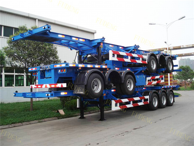 40 Feet Steel Chassis Container Trailer For Container Transportation