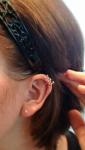 Indian hot sale fashion ear clip non pierced earrings star ear cuff