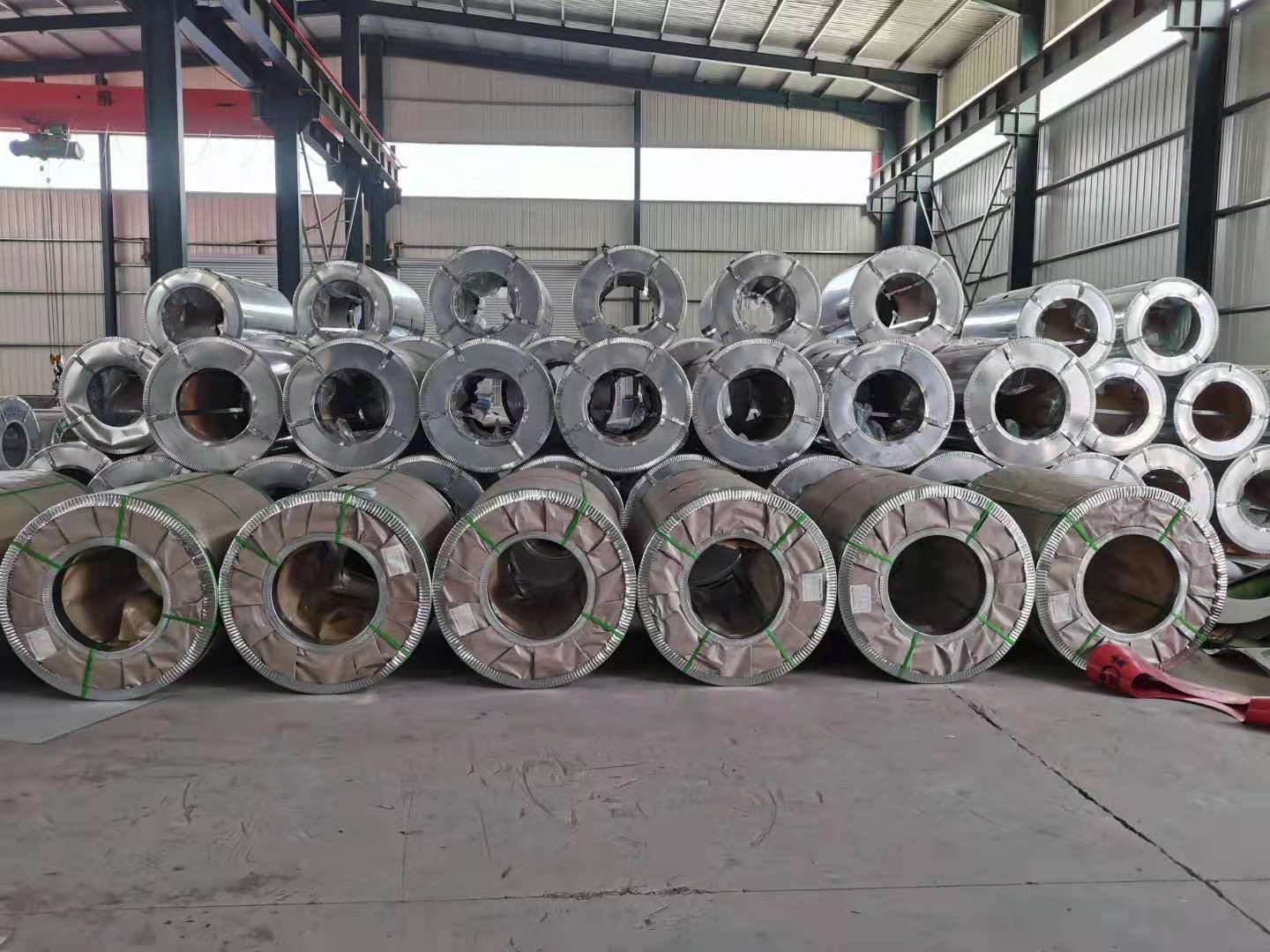 Coil Weight 3-8 Tons Hot Rolled Based Hot Dipped Dx51d 120g Zinc Coated Gi Steel Galvanized Steel Coil