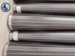 Stainless Steel 304 Backwash Tapered Steel Tube Wedge Wire Screen Filter