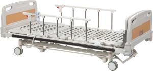 Quality ABS Headboard Remote Hospital Bed Manual Medical Hospital Bed With Wheels wholesale