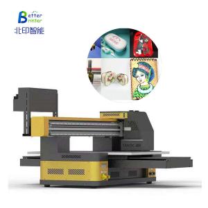 Quality XP600 TX800 Nozzle Flatbed UV Printer Phone Shell Crystal Label Wine Bottle Box Metal Plastic Printing Machine wholesale