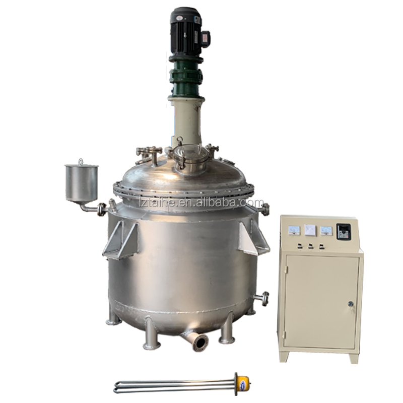 5 Ton Jacketed Batch 1 Cubic Meter Reflux Condenser Chemical Mixing Reactor with Heating