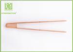 Eco - Friendly Wooden Kitchen Accessories , 35cm Long Wooden Salad Tongs