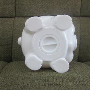 Quality Happy cartoon pig PVC piggy bank money box promotional gift items made in shenzhen wholesale