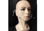 Transparent Catering Mouth Shield Guard Reusable Floral Shaped Nose Clip Cover