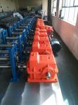 Gear Box Drive Rainwater Pipe Forming Machine 7 Rollers 0 - 70 mtr / min Speed