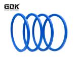 GDK Blue Color PU Material Hydraulic Rubber Seal ROI Excavator Hydraulic Center