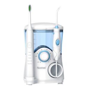 Quality Combo Electric Toothbrush IPX4 Countertop Water Flosser Teeth Whitening 600ml wholesale