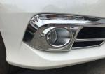 Front Fog Lamp Bezel And Rear Bumper Light Molding For HONDA CIVIC 2016