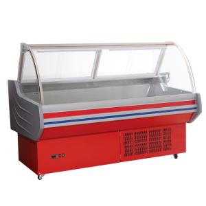 China Custom Wheels Butcher Display Fridge 79 * 46 * 35mm For Convenience Store on sale