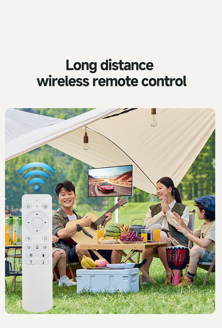 300cd/M Smart Portable TV 21.5 Inch IPS Portable Stand TV 60Hz