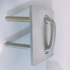 Quality 2.83IN 316 Stainless Steel Hanger Beam Clamp Threaded Rod Pipe Clamps For Building wholesale
