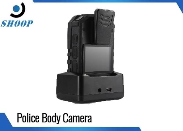 Cheap 3G / 4G Law Enforcement Body Camera Recorder 1080p Resolution 2 Inch LCD Screen for sale