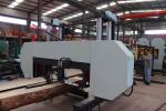 MJ1500 Large Bandsaw Mill 1500mm Horizontal Band Saw Mill Electrical Type