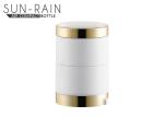 Round Cosmetic Empty Compact Powder Case with Small Mirror SF0801