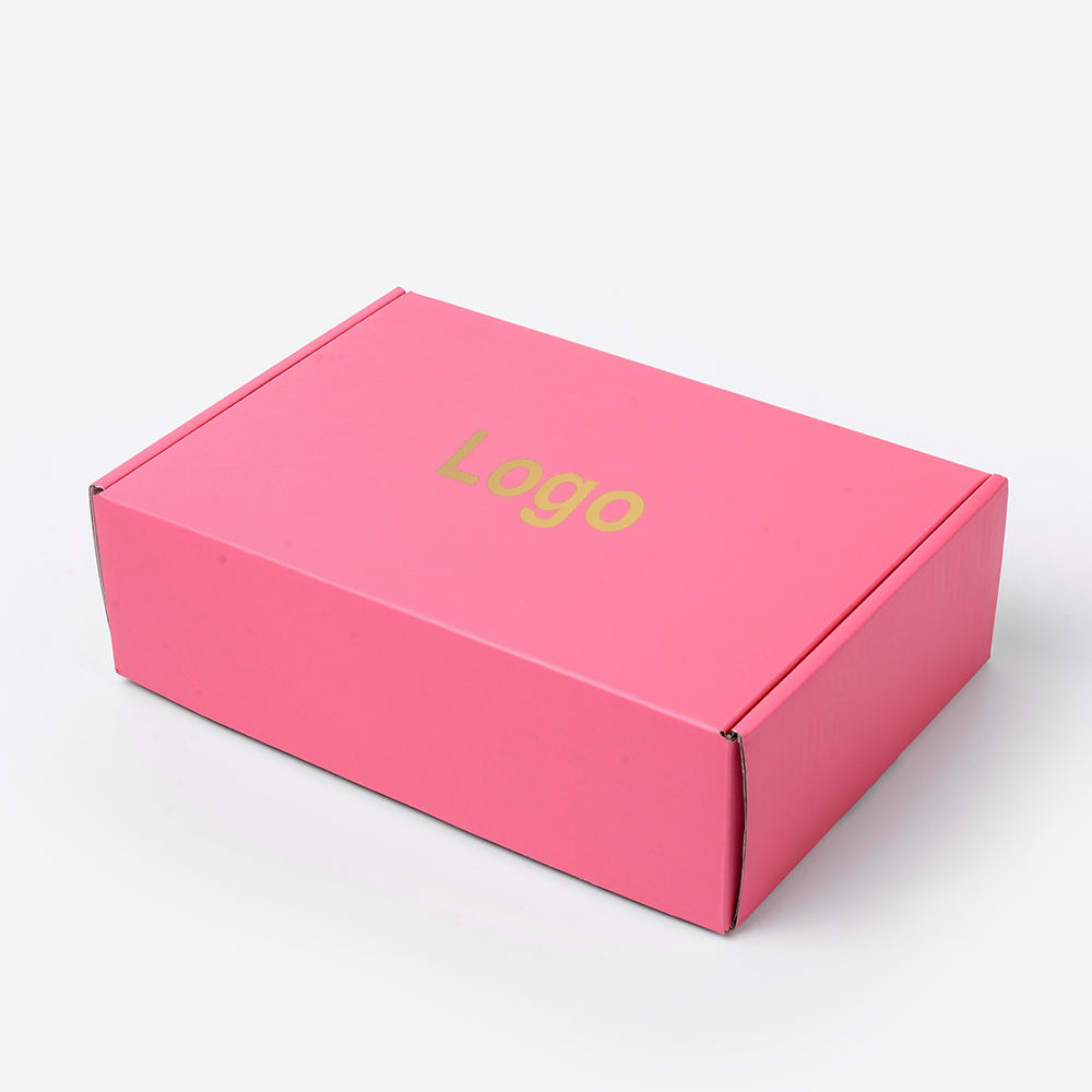 Customize Mailer Box Packaging Printing Clothes Apparel Corrugated Wig Boxes with Logo
