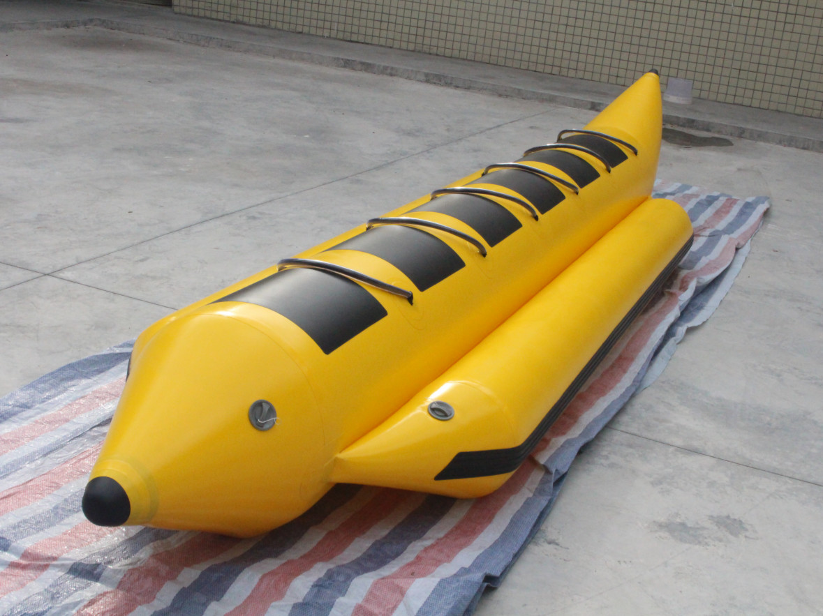 Supplier Inflatable Water Games Inflatable Flying Fish Banana Water Sled For Adult
