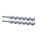 Vacuum Hardened Side Feeders High Wear Resistance Twin Screw Extruder Parts OEM