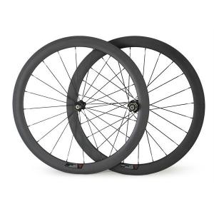 Quality carbon Wheel Material 50mm*23mm 700c full carbon rim clincher/tubular road bike wheels wholesale