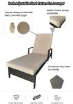 Rattan Wicker Adjustable Recliner Lounge Chair Chaise Patio Backyard Poolside