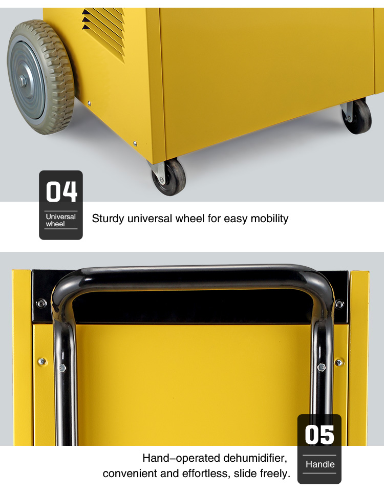 Hand Push Removal Moisture Industrial Dehumidifier