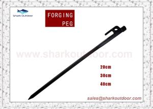 Quality Heavy Duty Cast Iron Tarp Tent Stake Peg Nail outdoor camping caravan wholesale