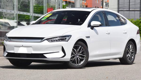 500KM Hybrid BYD Electric Vehicle BYD Qin Plus 2021 Honorable Version 4 Door 5