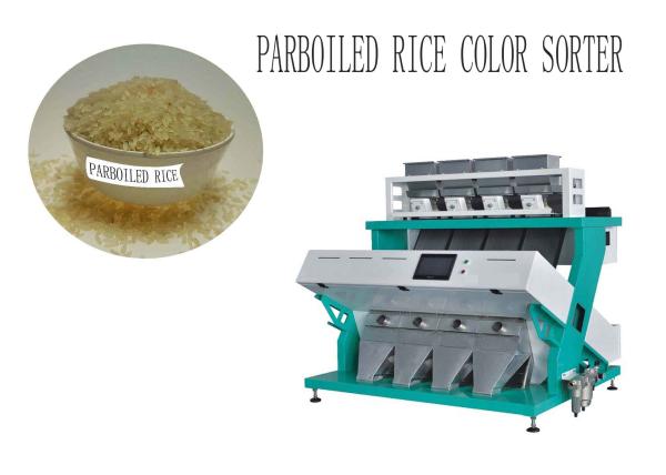 5400 Pixel Intelligent Industrial Sorting Machine , Parboiled Rice Colour Sorter