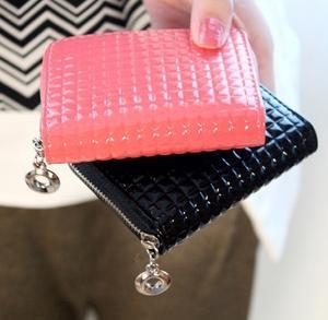 Quality colorful coin purse with zipper wholesale