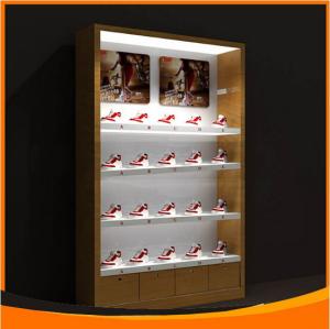 Quality Wood Display Cabinet For Promotion of Shoes wholesale