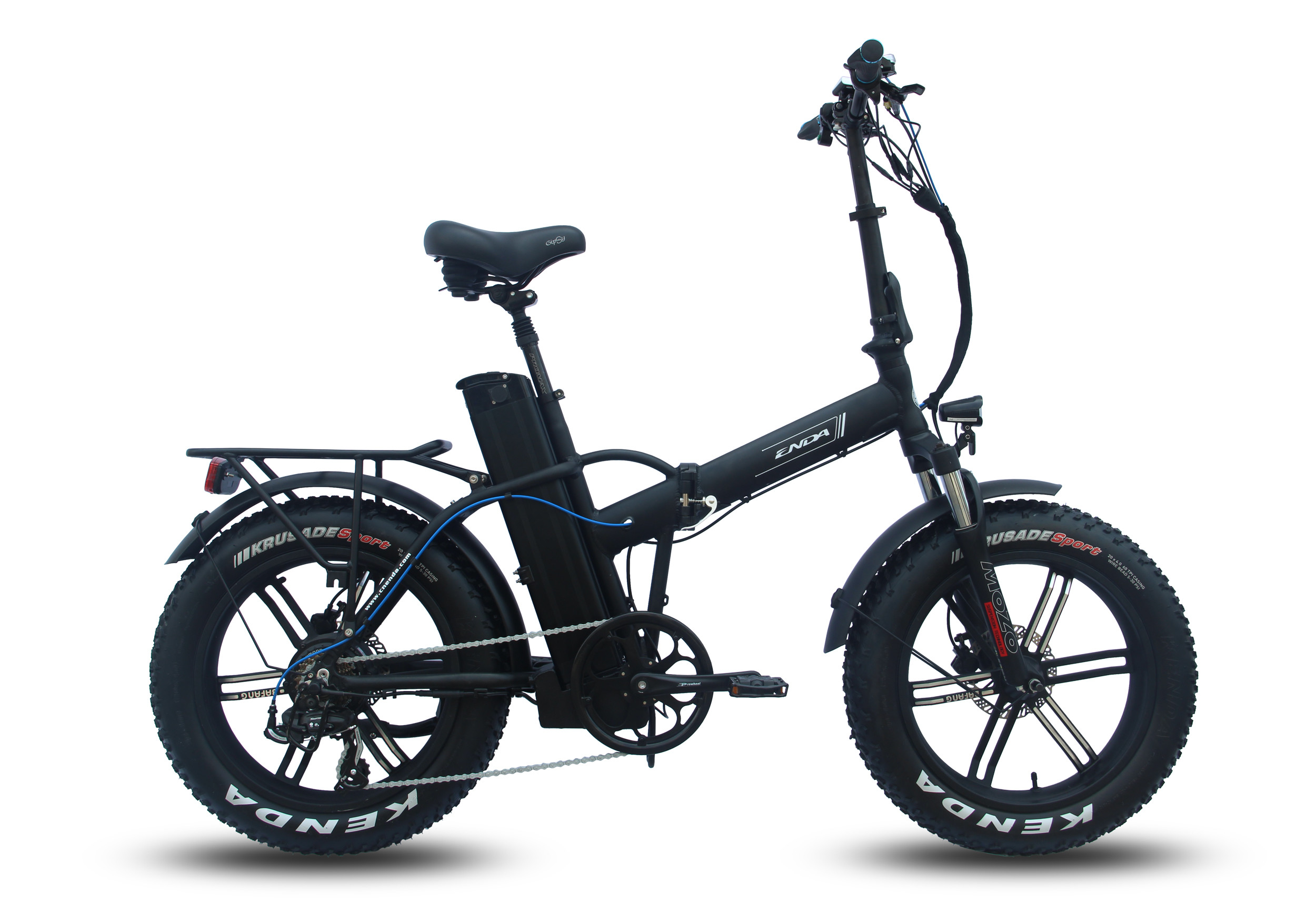 XNT Electric Folding Bike 20 Inch Wheels Aluminum Alloy Frame
