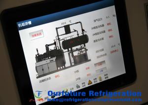 Quality VFD Nh3 Co2 Refrigeration System For -55 Centigrade Freezer Room wholesale