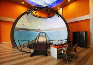 Quality 360 Degree Immersive Dome Projector Screen Planetarium Theater wholesale