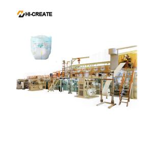 Quality CE UL Full Servo Baby Diaper Manufacturing Machine wholesale
