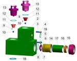 MISSION "L" FOR OILWELL A & HD STYLE PUMPS (7500 PSI WORKING PRESSURE), NATIONAL