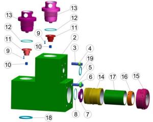 Quality OILWELL A-1700PT-L FLUID END MODULE &amp; ACCESSORIES, SOUTHWEST FB1600 MUD PUMP, SOUTHWEST PZ10 MUD PUMP wholesale