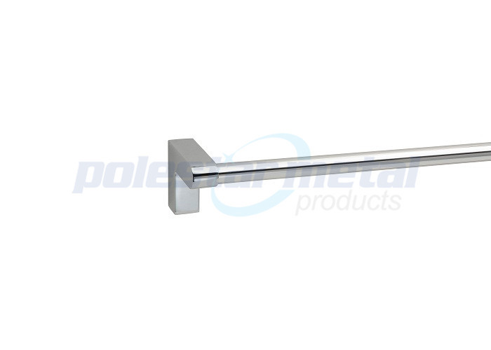 Stainless Steel Double Robe Hook Bright Chrome Zamak 9600 Series 2 - 15/16" Width