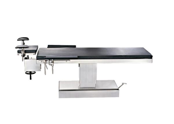 Height Ajustable Electric Ophthalmic Surgical Operating Table Stainless Steel