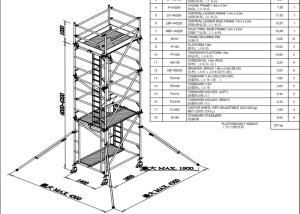 Quality Stable Steel Scaffolding Systems Aluminum Mobile Lightweight Scaffold Tower wholesale