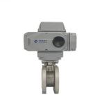 High Temperature Electric Actuated Ball Valve IP67 Thin Type Wafer Ball Valve