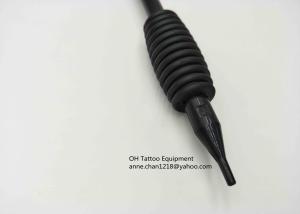 Quality 1&quot; 3/4&quot; 19mm 25mm Black Rubber Tattoo Grips Pre Sterilized Individual Pack wholesale