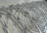 Double Coil Concertina Razor Wire Single / Double Spiral Barbed Wire