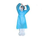 Knitted Cuffs Breathable Isolation Gown