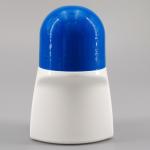 White Blue 35.56mm 1.69oz Roll On Bottles