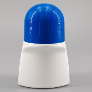 Quality White Blue 35.56mm 1.69oz Roll On Bottles wholesale