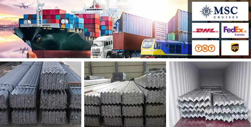 Equal Low Carbon Steel Angle Steel for Building Structures Grade Q195-Q420 Series 56*6mm