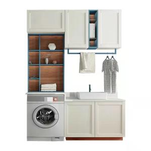 Quality Modern Hotel Wall Mount Cabinet Basin Floating Solid Wood Bathroom Vanity Furniture wholesale