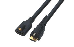 Quality QS1018 Locking HDMI Cable with screws wholesale