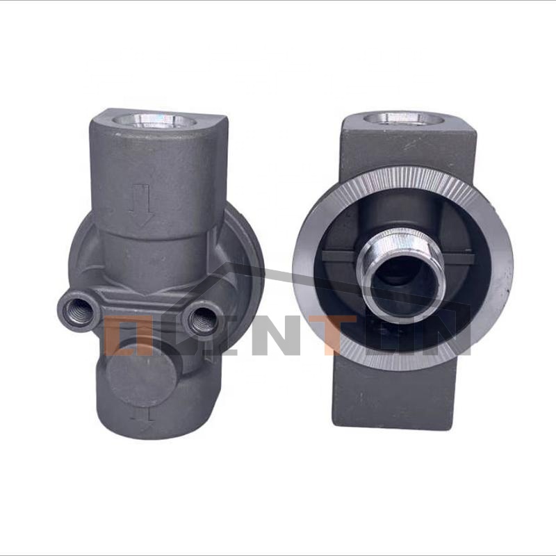 KS207-4 Excavator Pipeline Oil Return Filter Base Construction Machinery Spare Parts